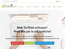 Tablet Screenshot of dynamicsoft.it